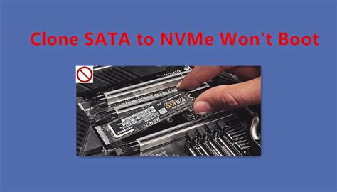 cloned nvme drive won t boot|cloned to m2 nvme boot.